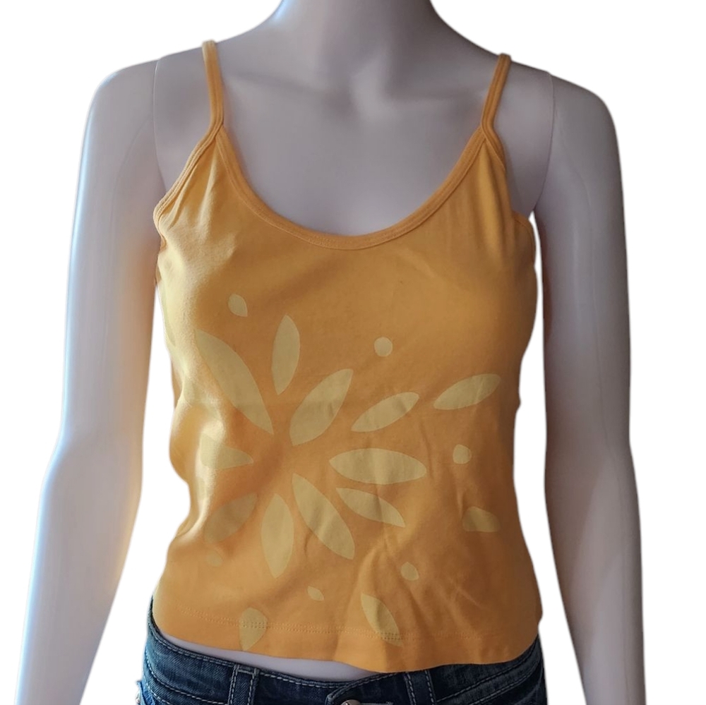 Vintage 90s Levi's Dry Goods Tie Back Graphic Cami
